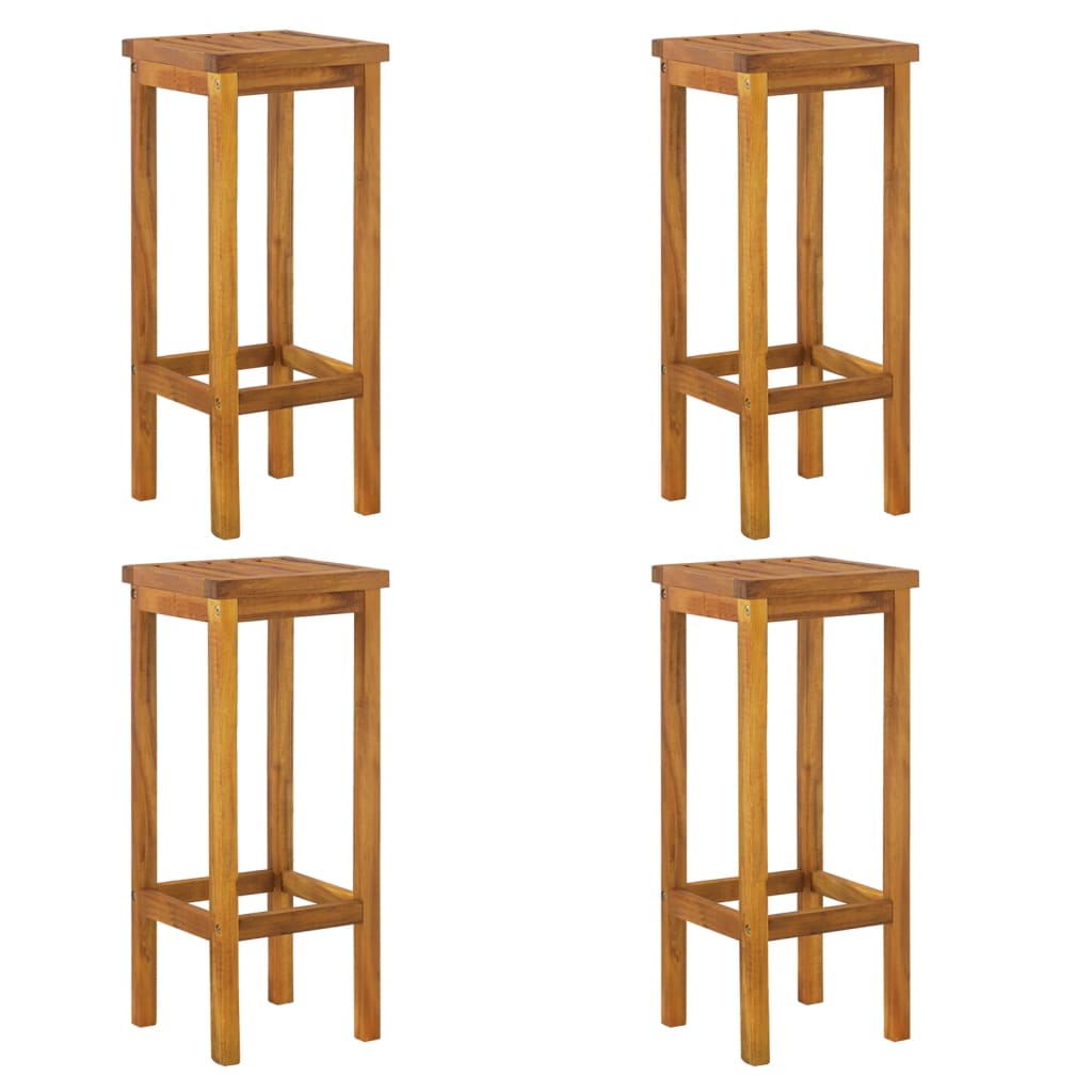 Set da Bar da Giardino 5 pz in Legno Massello di Acacia | homemem39