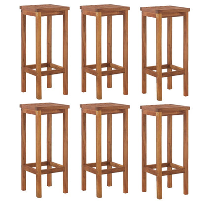 Set da Bar da Giardino 7 pz in Legno Massello di Acacia | homemem39