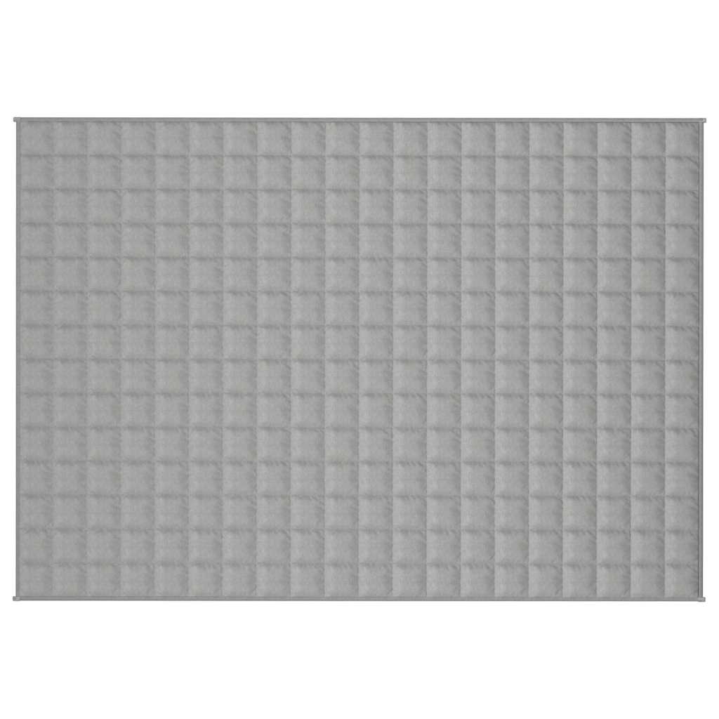 Coperta Ponderata Grigia 140x200 cm 6 kg Tessuto