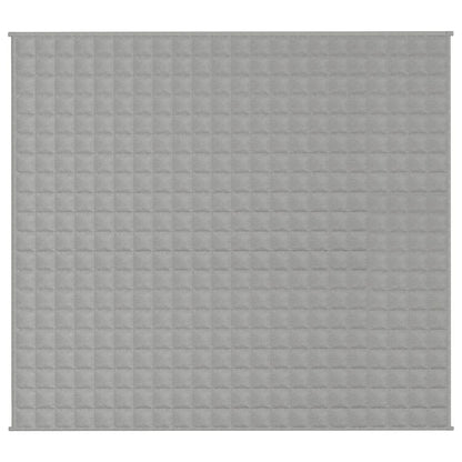 Coperta Ponderata Grigia 200x220 cm 9 kg Tessuto