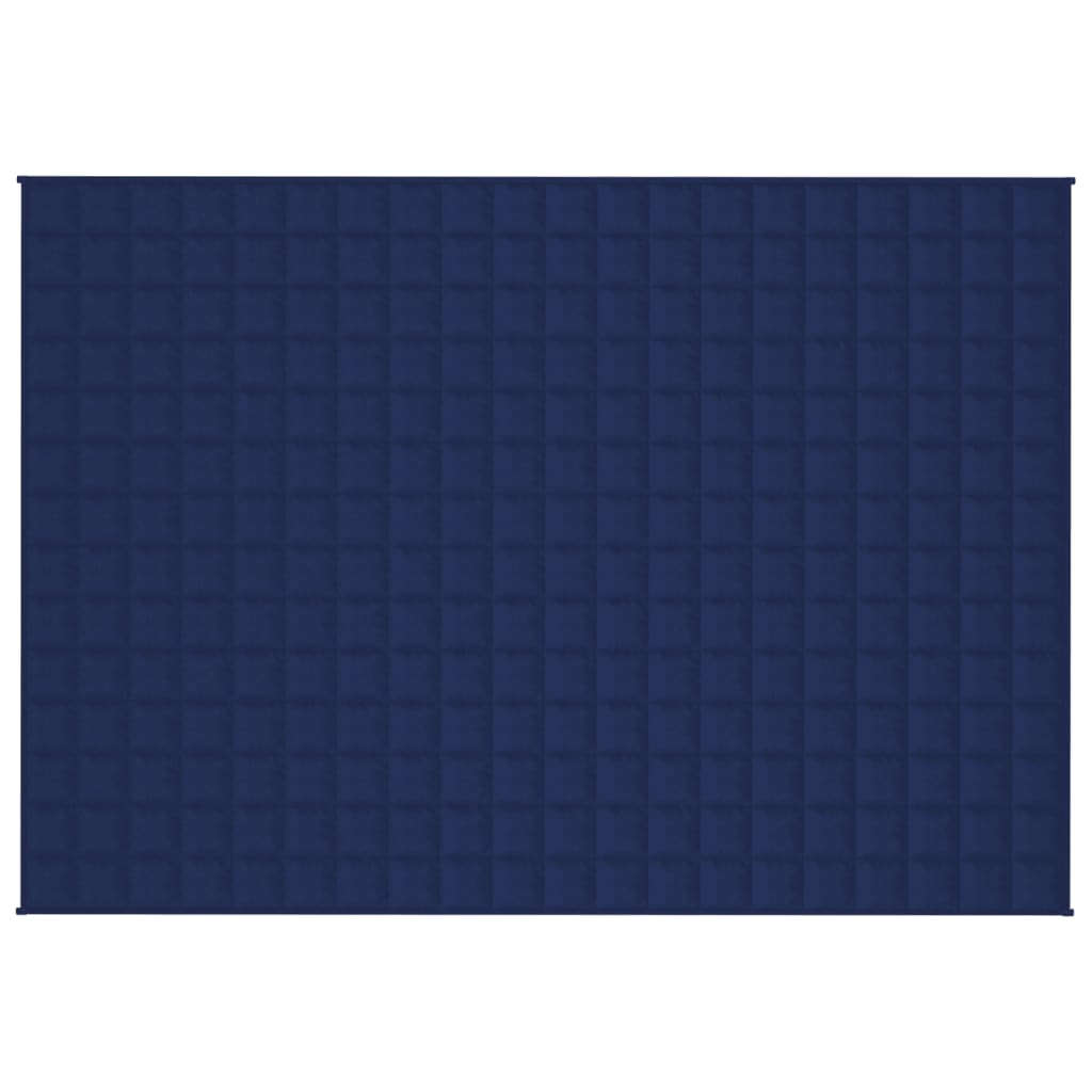 Coperta Ponderata Blu 140x200 cm 6 kg Tessuto