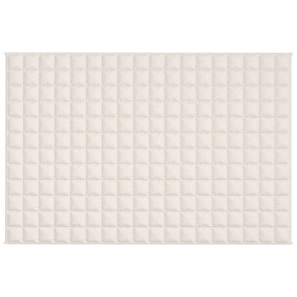 Coperta Ponderata Crema Chiaro 122x183 cm 5 kg Tessuto