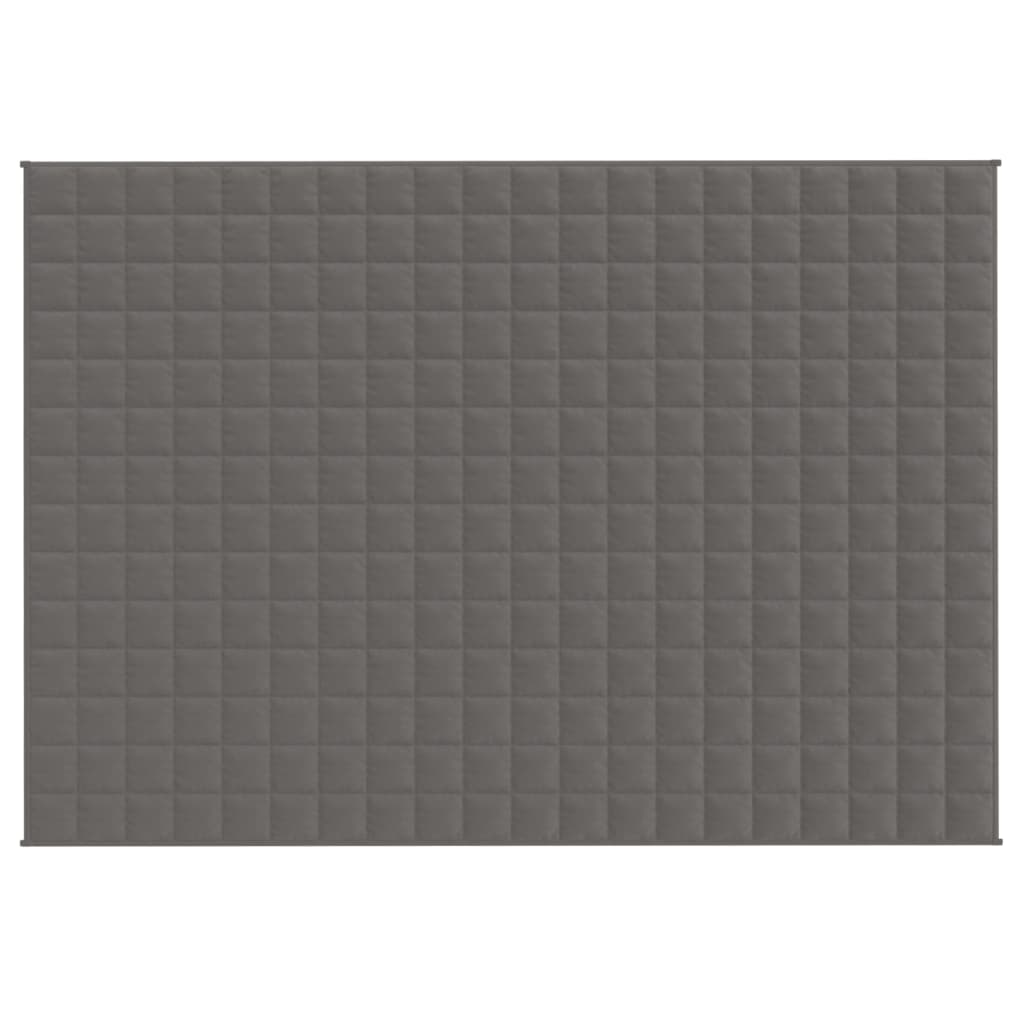 Coperta Ponderata Grigia 135x200 cm 6 kg Tessuto | homemem39