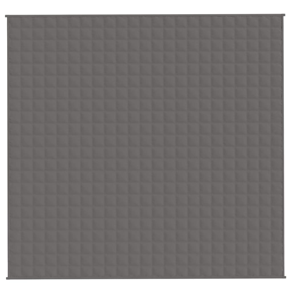 Coperta Ponderata Grigia 220x230 cm 15 kg Tessuto | homemem39