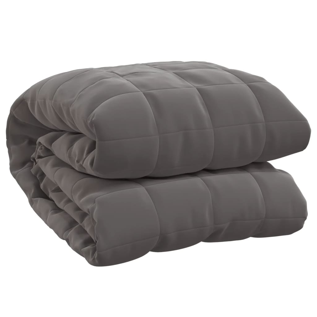 Coperta Ponderata Grigia 220x240 cm 15 kg Tessuto | homemem39