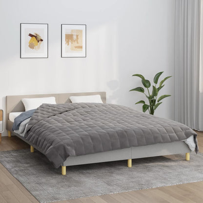 Coperta Ponderata Grigia 220x240 cm 15 kg Tessuto | homemem39