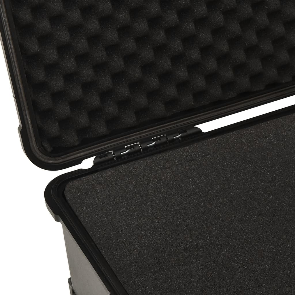 Valigetta da Volo con Ruote Nera 58x45x27 cm in PP | homemem39