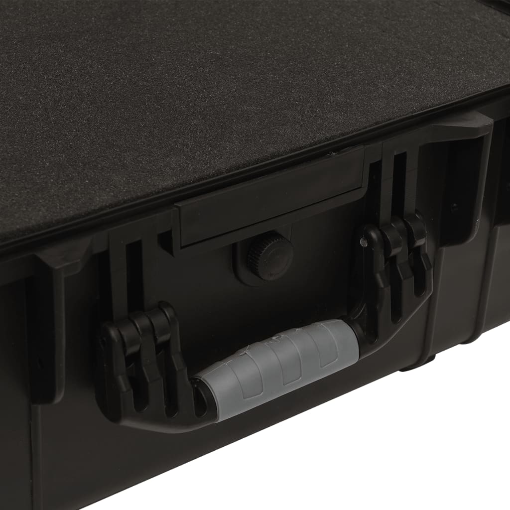 Valigetta da Volo con Ruote Nera 58x45x27 cm in PP | homemem39