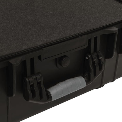 Valigetta da Volo con Ruote Nera 58x45x27 cm in PP | homemem39