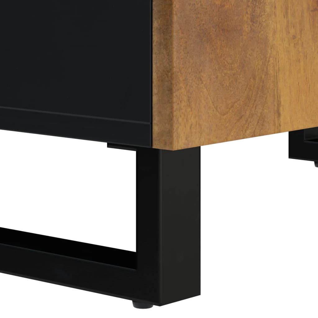 Mobile Lavabo 62x33x58cm Legno Massello Mango Legno Multistrato | homemem39