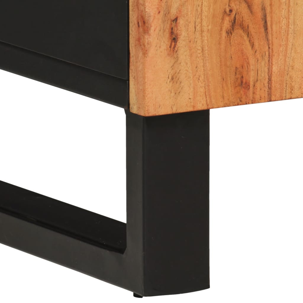 Mobile da Bagno 38x33x160 cm in Legno Massello di Acacia | homemem39
