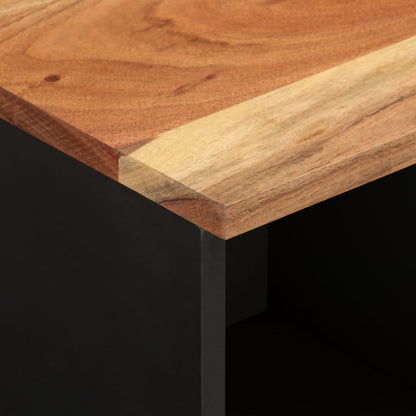 Mobile da Bagno 38x33x160 cm in Legno Massello di Acacia | homemem39