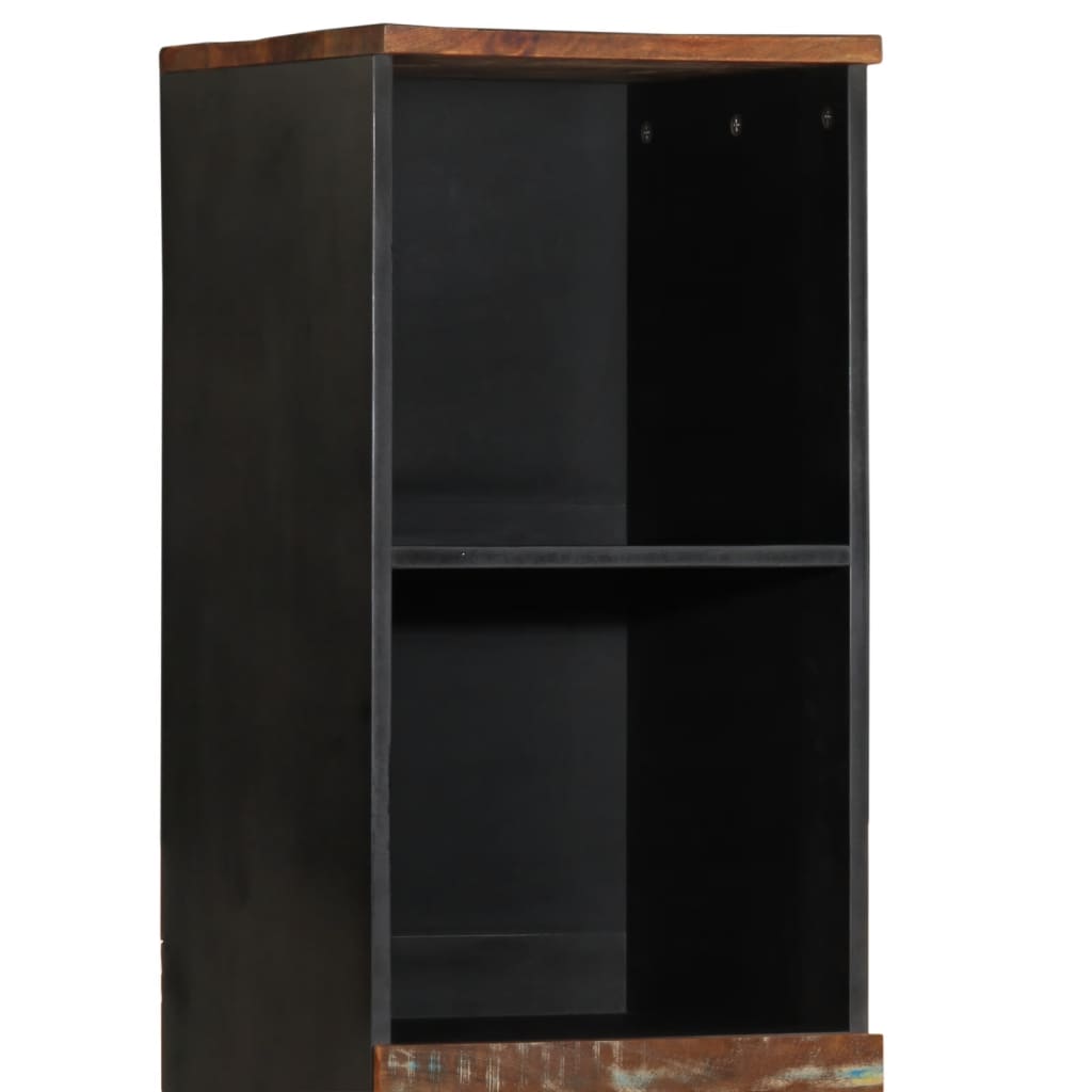 Mobile da Bagno 38x33x160 cm in Legno Massello di Recupero | homemem39