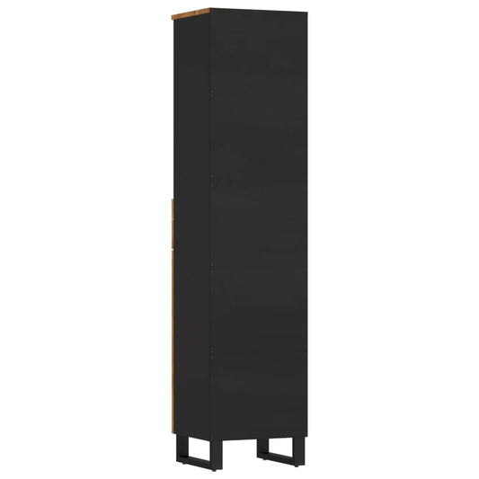 Mobile da Bagno 38x33x160 cm in Legno Massello di Mango | homemem39
