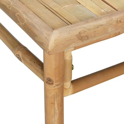 Set Salotto da Giardino 2pz con Cuscini Verdi Bambù | homemem39