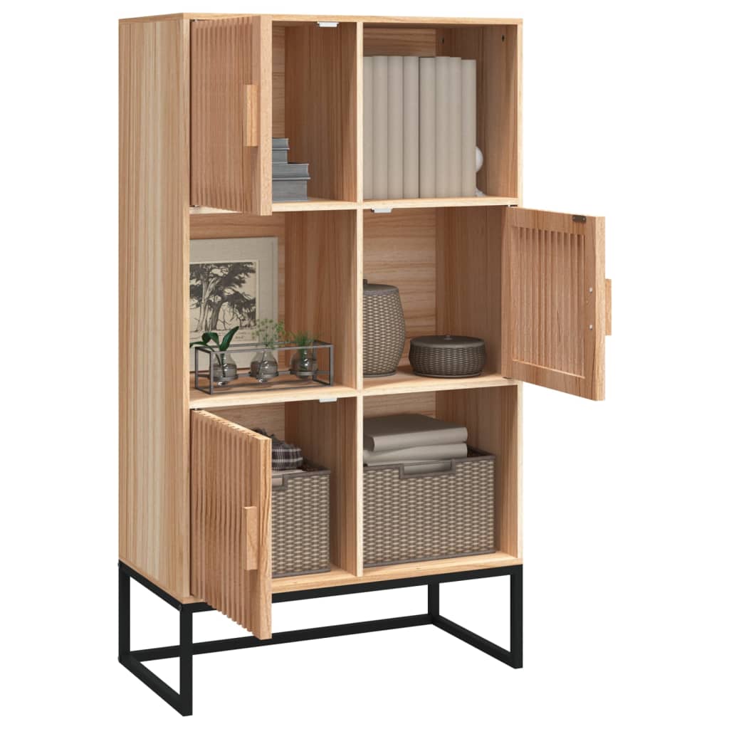Credenza 70x35x125 cm in Legno Multistrato - homemem39