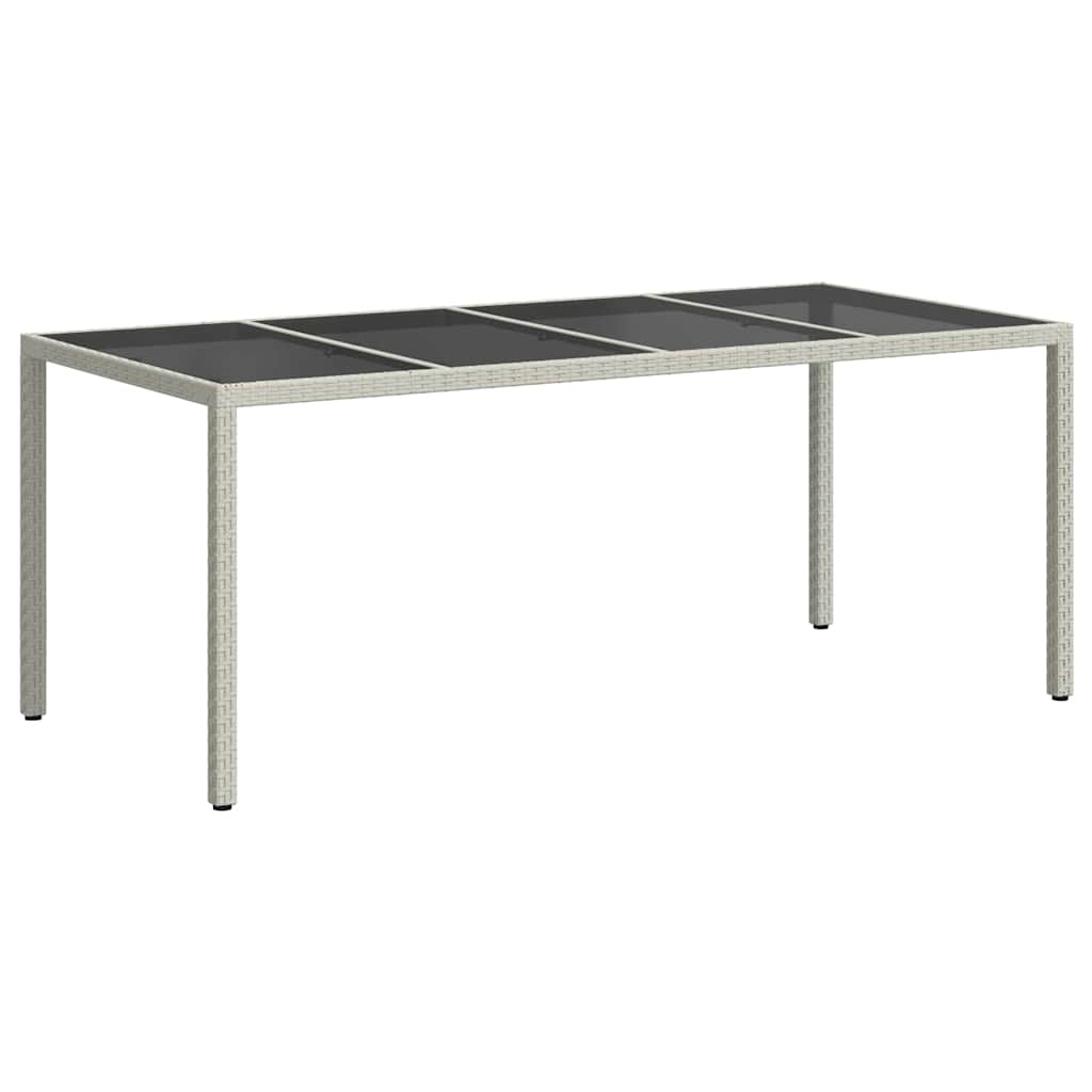 Tavolo da Pranzo da Giardino Bianco 190 x 90 x 75 cm