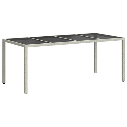 Tavolo da Pranzo da Giardino Bianco 190 x 90 x 75 cm