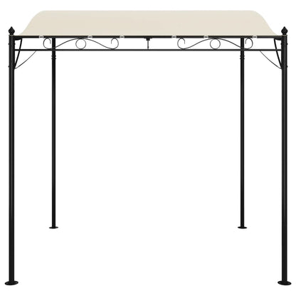 Tettoia Crema 2x2,3 m 180 g/m² Tessuto e Acciaio | homemem39