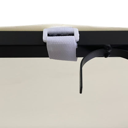 Tettoia Crema 2x2,3 m 180 g/m² Tessuto e Acciaio | homemem39