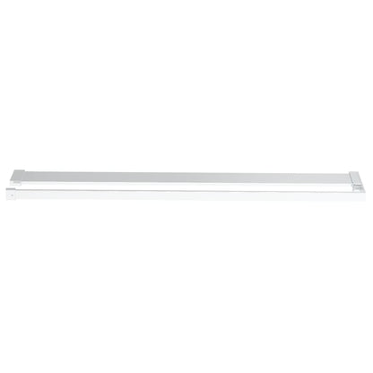 Mensola Doccia per Parete Doccia Walk-in Cromo 90 cm Alluminio - homemem39