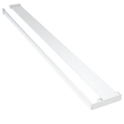 Mensola Doccia per Parete Doccia Walk-in Cromo 115 cm Alluminio - homemem39