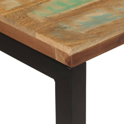 Tavolo Consolle 110x35x75 cm in Legno Massello di Recupero - homemem39