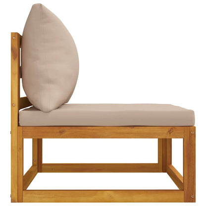 Set Divani da Giardino 2pz con Cuscini Legno Massello Acacia | homemem39