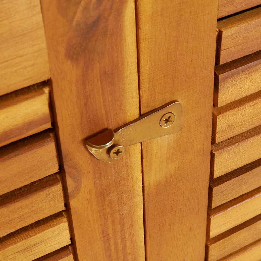 Contenitore da Giardino 70x87x104cm in Legno Massello di Acacia | homemem39