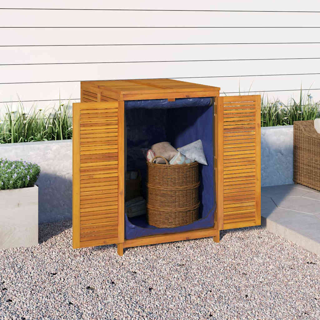 Contenitore da Giardino 70x87x104cm in Legno Massello di Acacia - homemem39