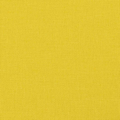 Divano Letto con Cuscini Giallo Chiaro in Tessuto | homemem39