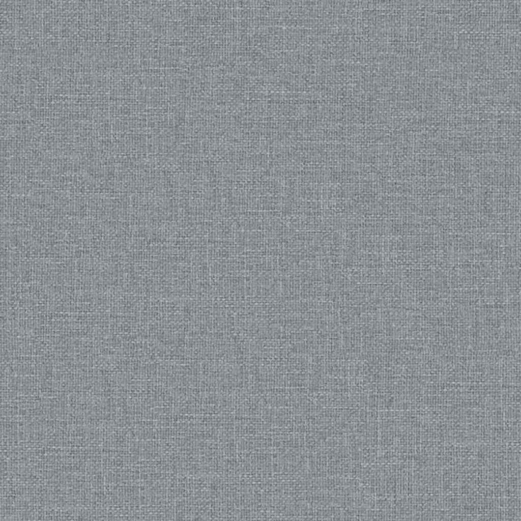 Divano Letto Grigio Chiaro in Tessuto - homemem39