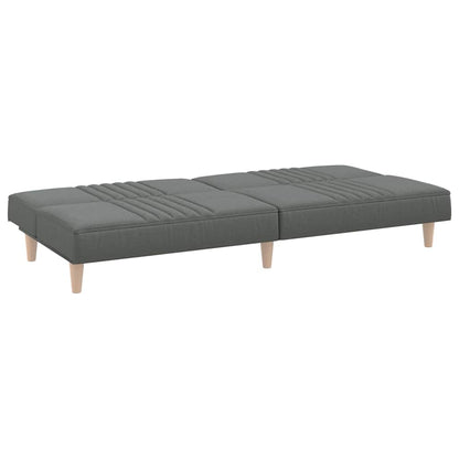 Divano Letto Grigio Scuro in Tessuto | homemem39