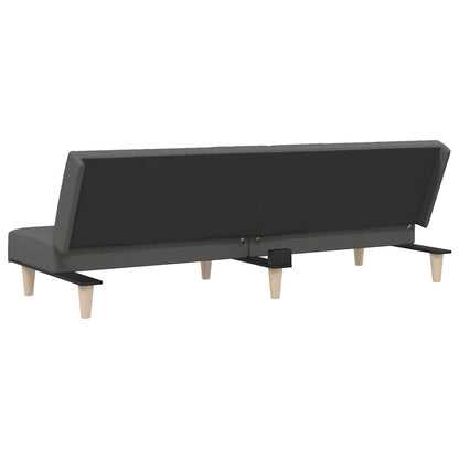 Divano Letto Grigio Scuro in Tessuto | homemem39