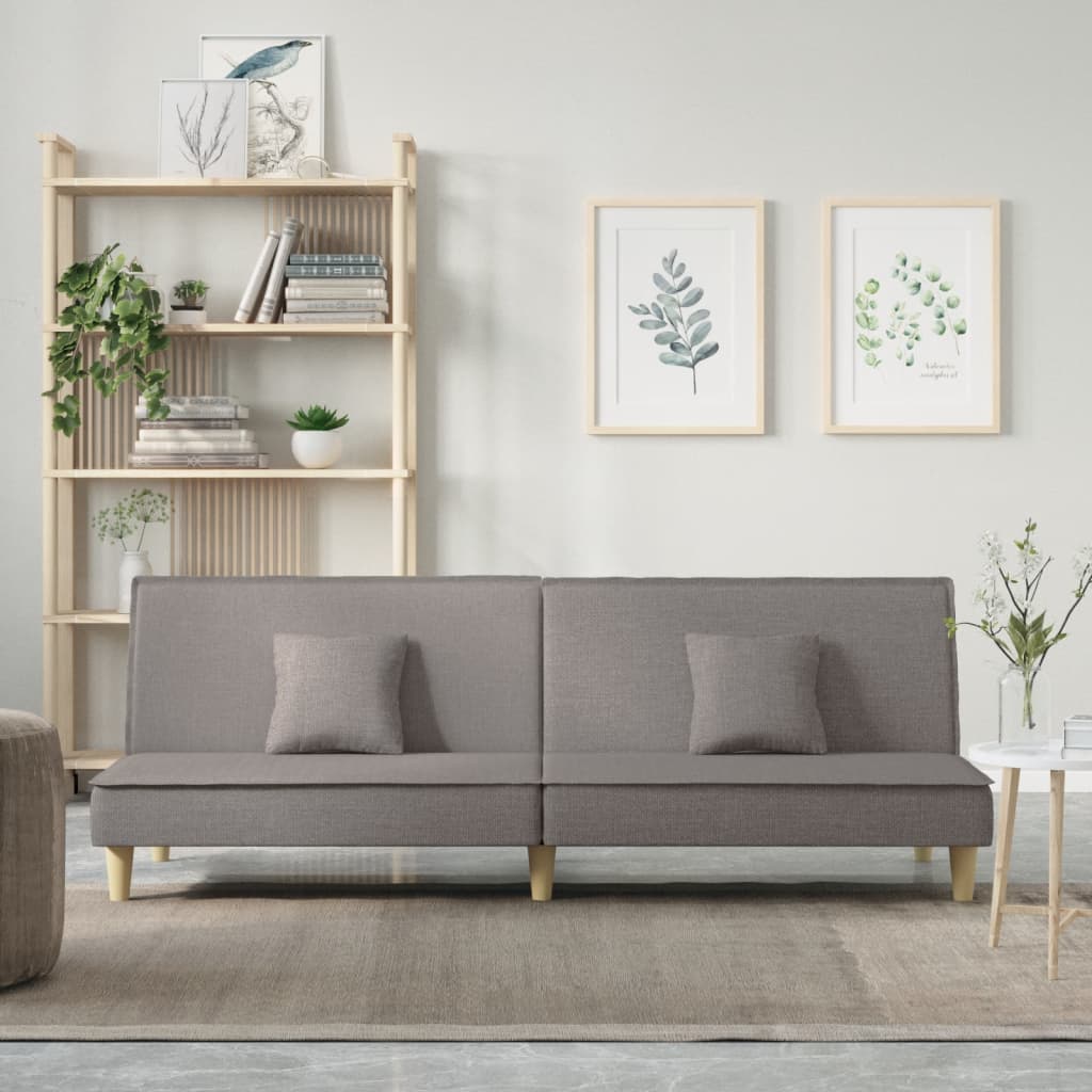 Divano Letto Tortora in Tessuto | homemem39