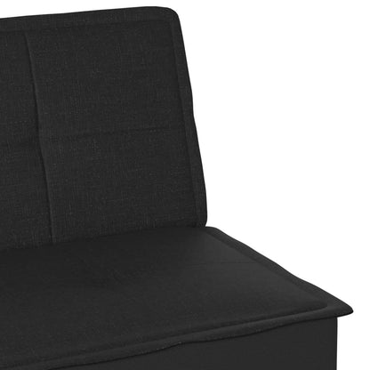 Divano Letto Nero in Tessuto | homemem39