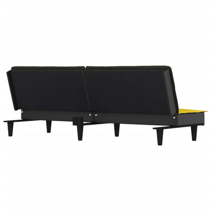 Divano Letto Giallo Chiaro in Tessuto | homemem39