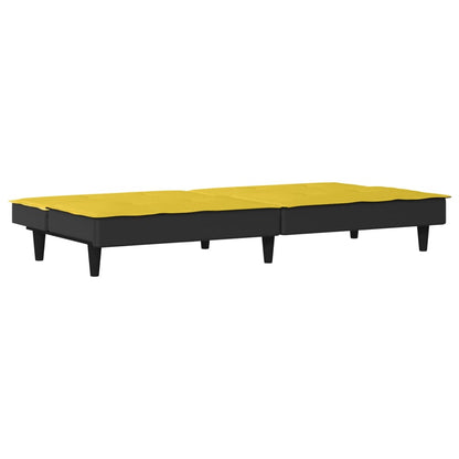 Divano Letto Giallo Chiaro in Tessuto | homemem39