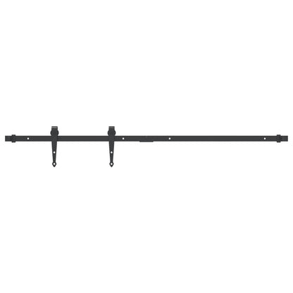 Kit Mini Anta Scorrevole Armadio in Acciaio al Carbonio 122 cm | homemem39