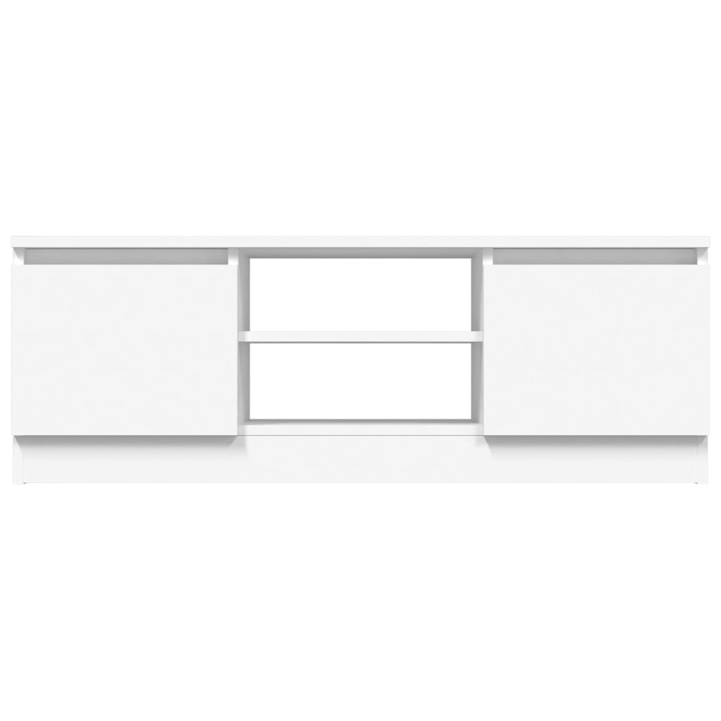 Mobile Porta TV con Anta Bianco 102x30x36 cm | homemem39