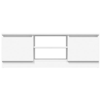 Mobile Porta TV con Anta Bianco 102x30x36 cm - homemem39