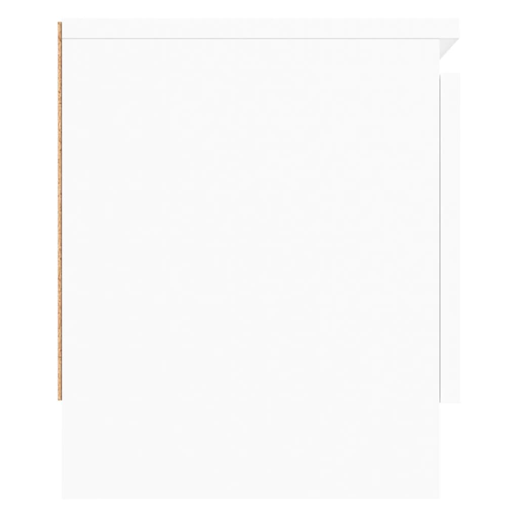 Mobile Porta TV con Anta Bianco 102x30x36 cm - homemem39