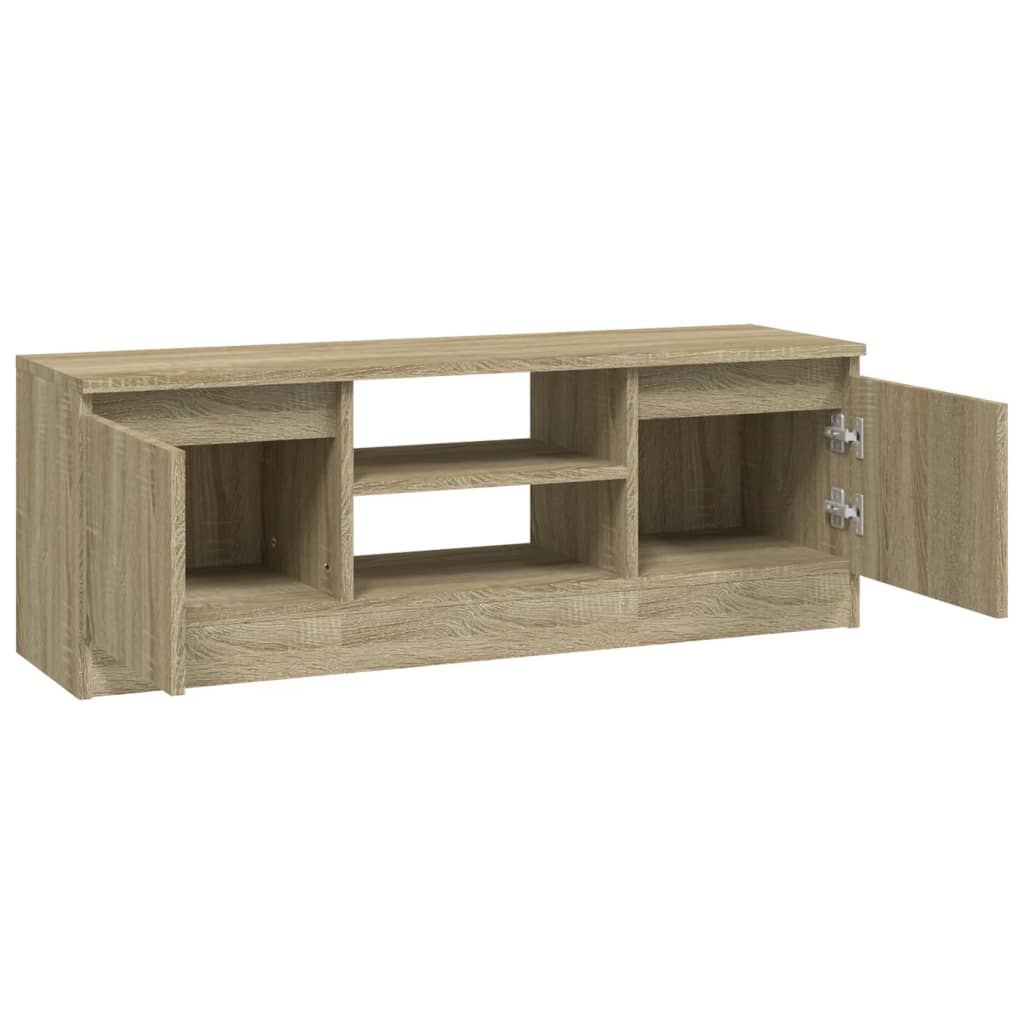 Mobile Porta TV con Anta Rovere Sonoma 102x30x36 cm - homemem39