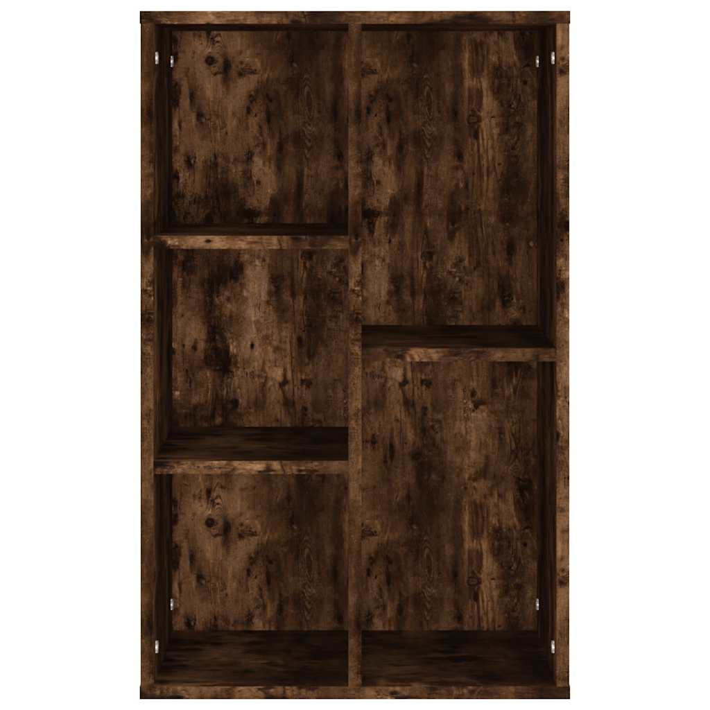 Libreria/Credenza Rovere Fumo 50x25x80 cm in Legno Multistrato | homemem39