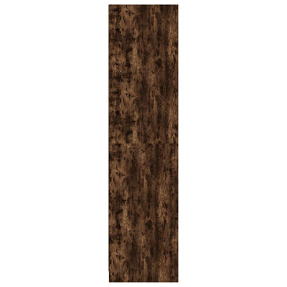 Armadio Rovere Fumo 100x50x200 cm in Legno Multistrato - homemem39
