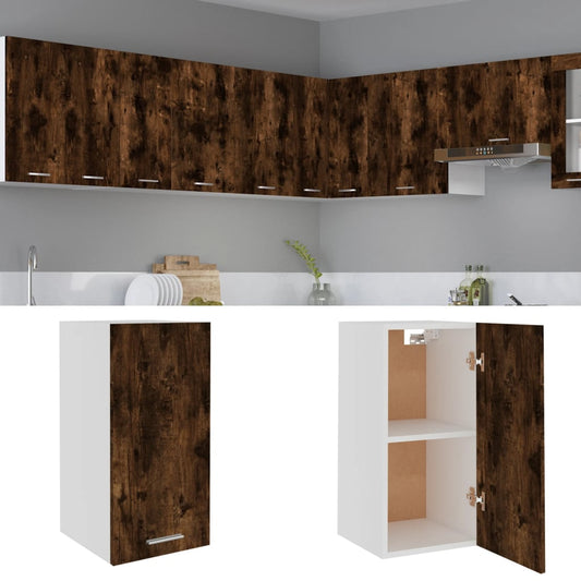 Mobile Pensile “Lyon” Rovere Fumo 29,5x31x60 cm - homemem39