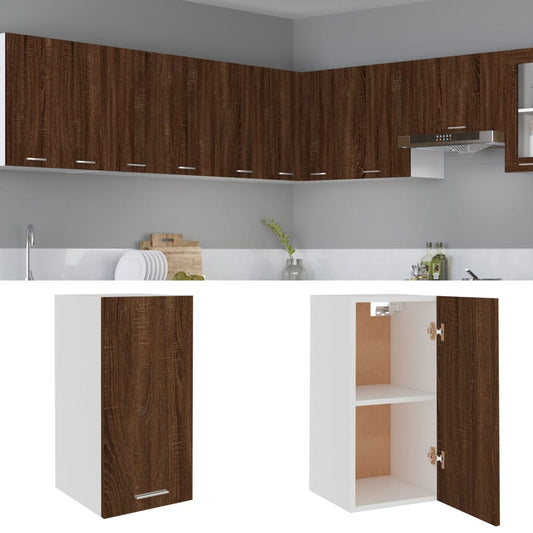 Mobile Pensile “Lyon” Rovere Marrone 29,5x31x60cm - homemem39