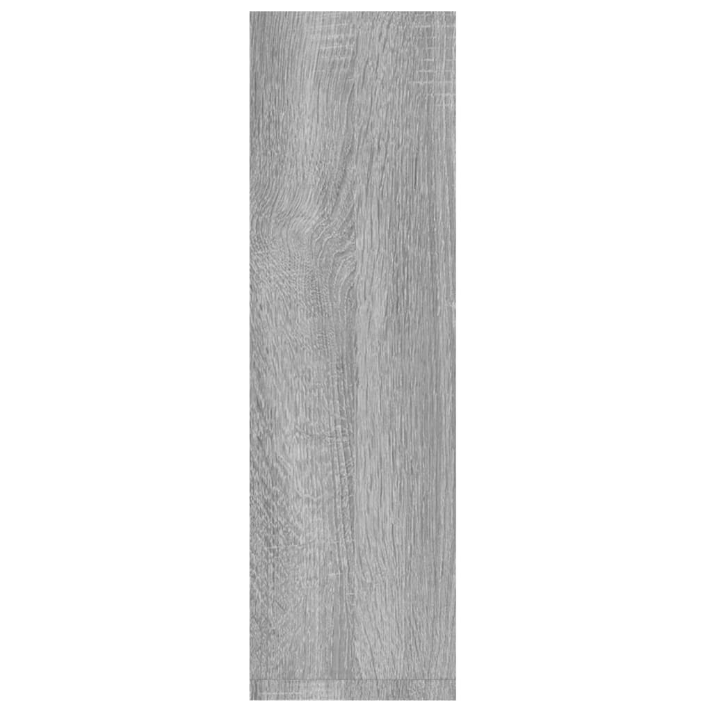 Mensole a Parete 2pz Grigio Sonoma 50x15x50cm Legno Multistrato | homemem39