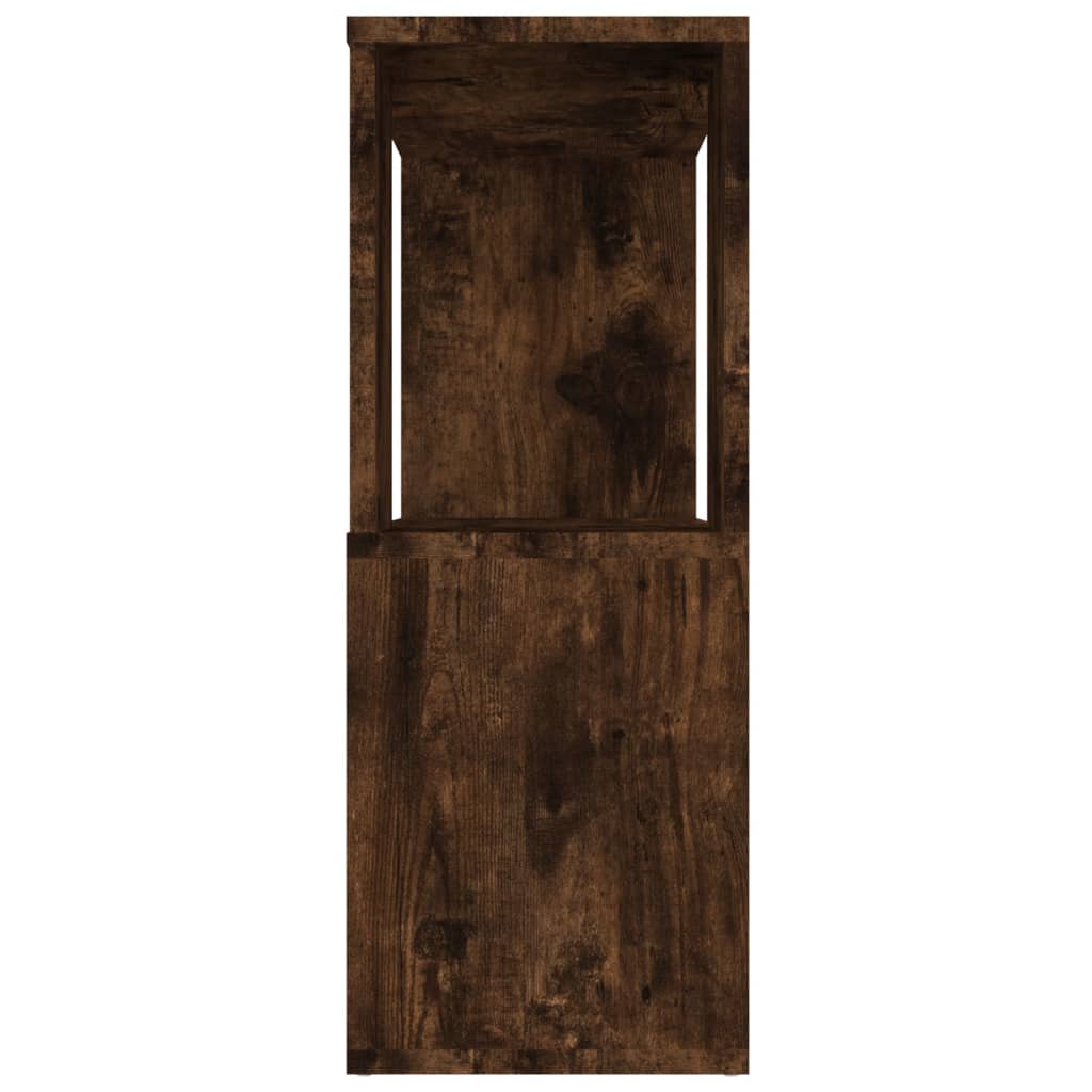 Libreria/Divisorio Rovere Fumo 80x24x63 cm | homemem39