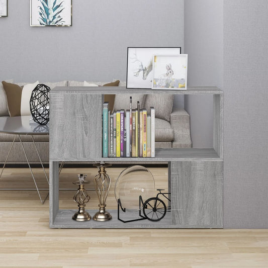 Libreria/Divisorio Grigio Sonoma 80x24x63 cm | homemem39